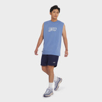 Titan Hoops Talk Sleeveless Tank - Colony Blue