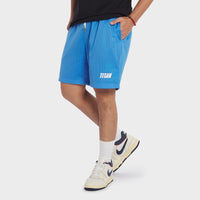 Titan Hoops Strike Logo Performance Shorts - Colony Blue