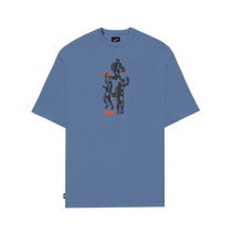 Titan Hoops Talk Play Tee - Colony Blue